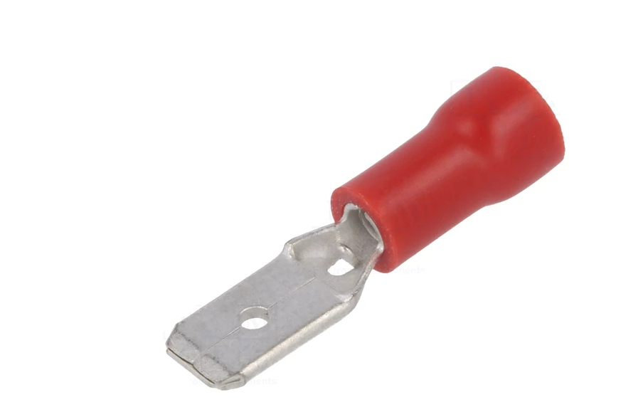 Terminal faston 4,8mm 0,8mm macho 0,5 a 1 mm2
