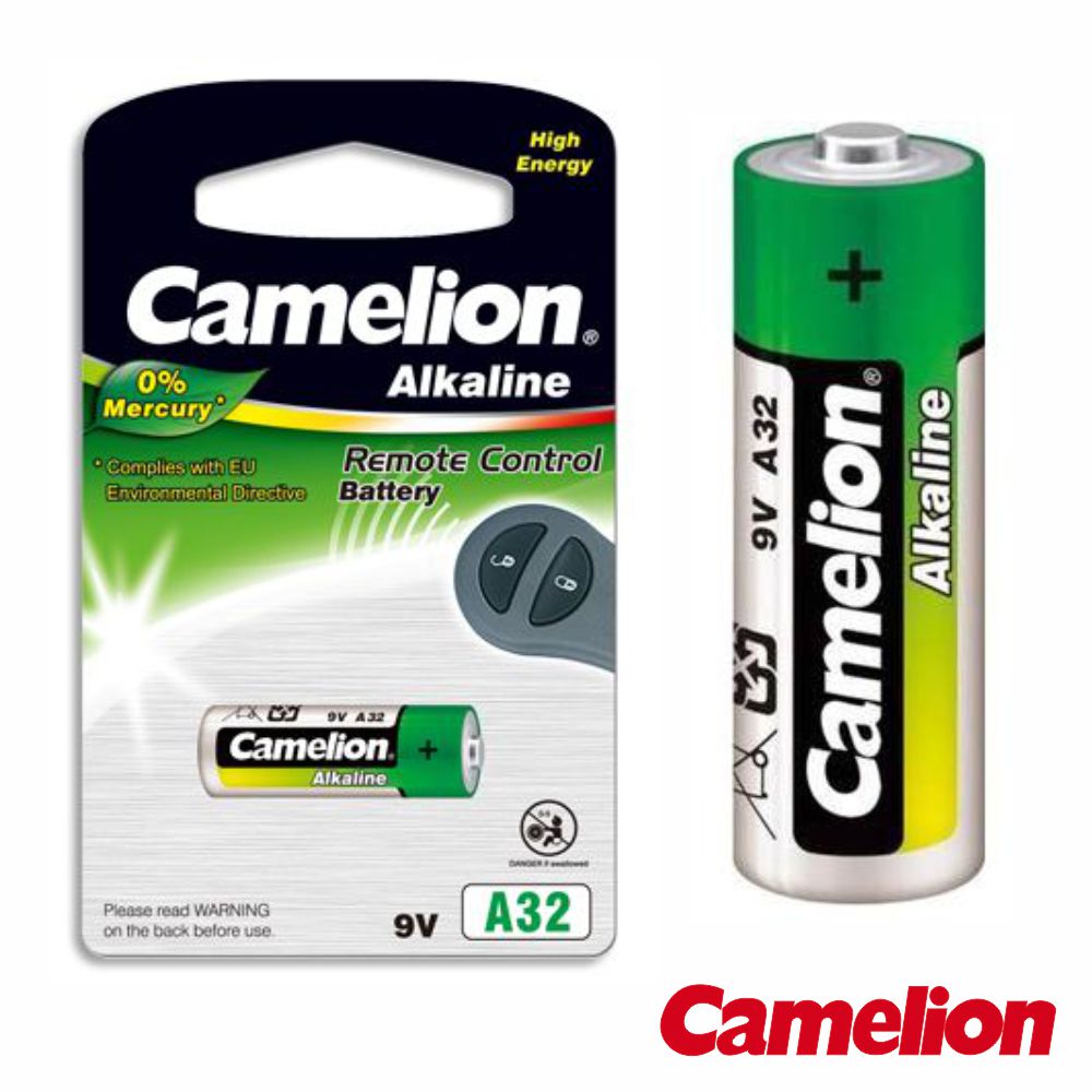 Pilha Alcalina LR32a 9V Blister CAMELION