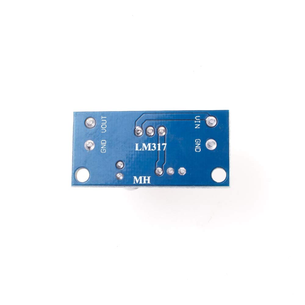 Placa módulo regulador de tensão DC-DC 1,5 A 1,2 ~ 37 V LM317