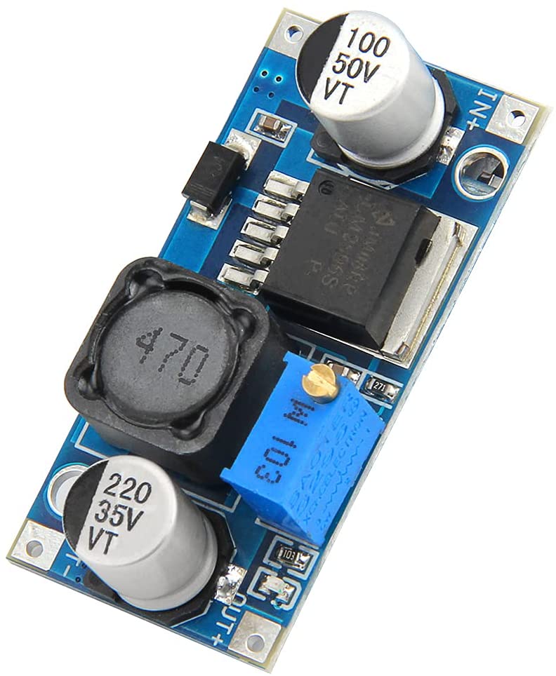 Redutor LM2596 DC para DC 3,2-40 V para 1,25-35 V ajustável fonte de alimentação