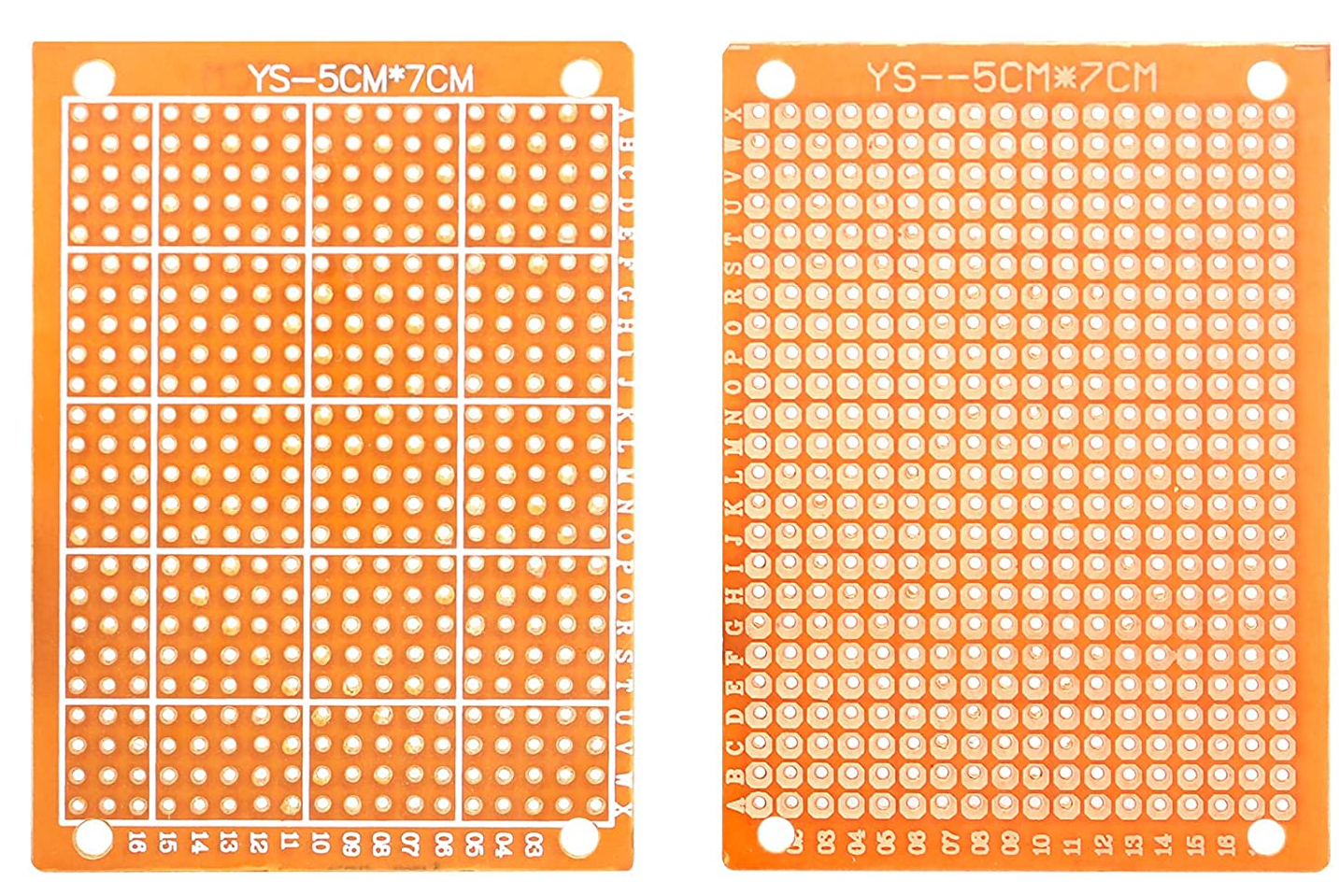 Placa PCB perfurada 5 x 7 cm