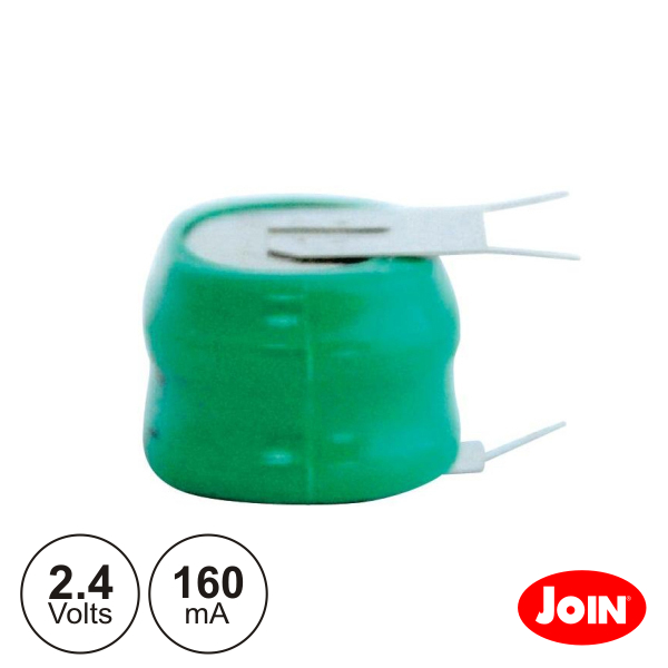 Bateria Ni-Mh 2,4V 160ma C/ Patilhas JOIN