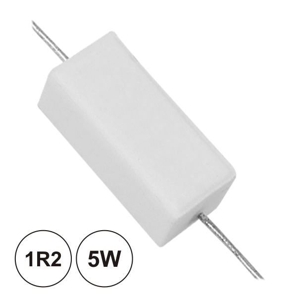 Resistência Bobinada 1r2 5W