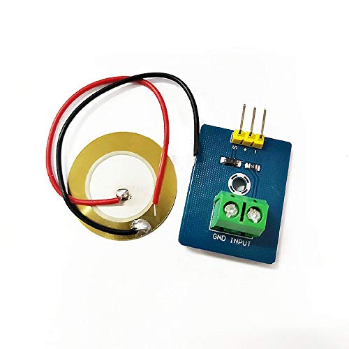 Sensor piezoeletrónico analógico de vibração para arduino