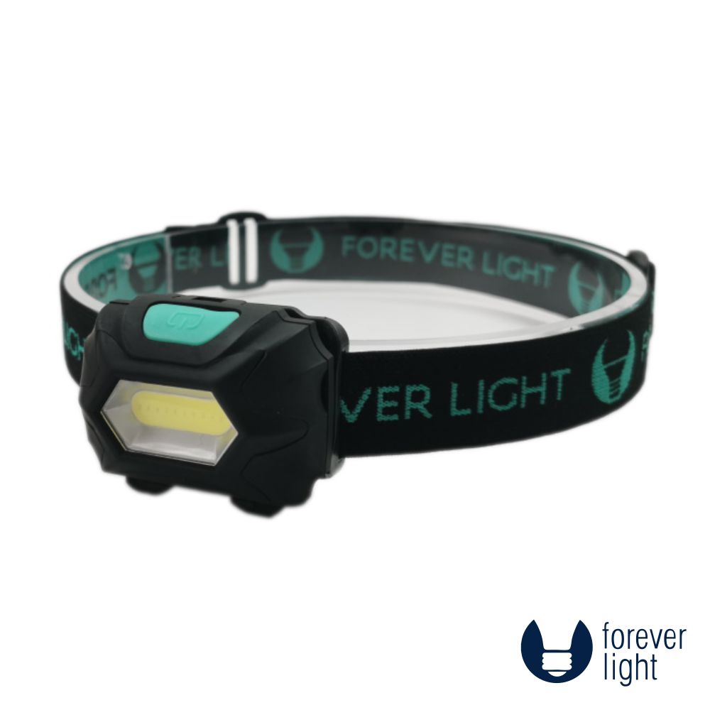 Lanterna de Cabeça 1 LED COB 3W 130lm FOREVER