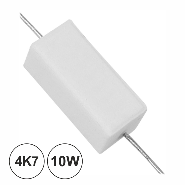 Resistência Bobinada 4k7 10W