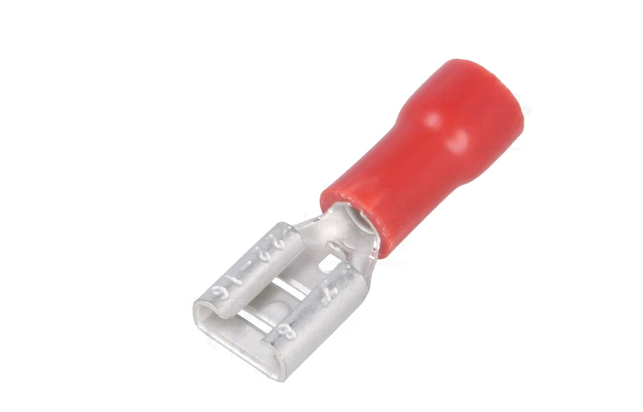 Terminal faston 4,8mm 0,8mm fêmea 0,5 a 1 mm2