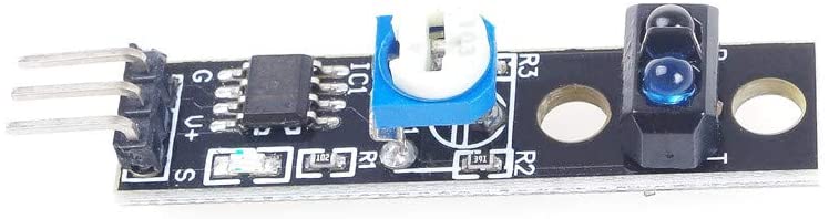 Placa módulo seguidor de linha TCRT5000 para Arduino