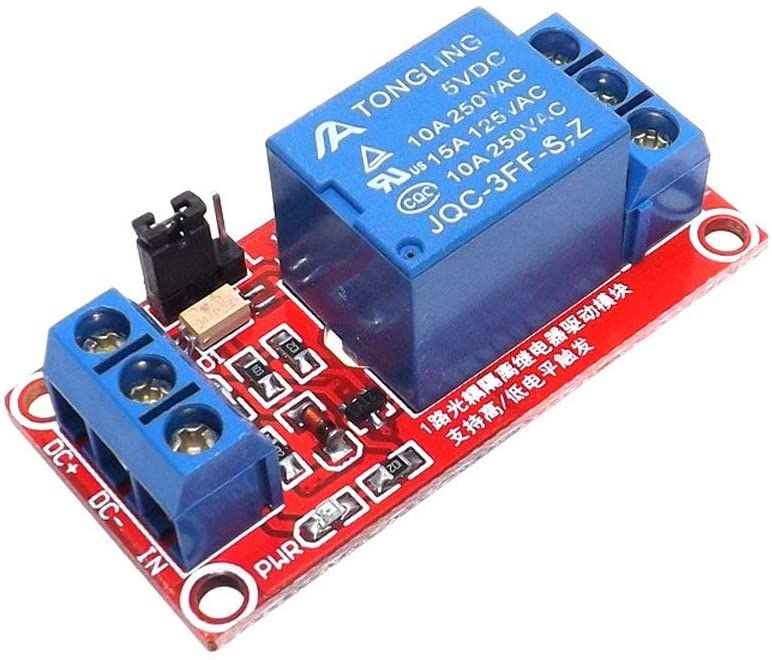 Relé placa com optoacoplador
