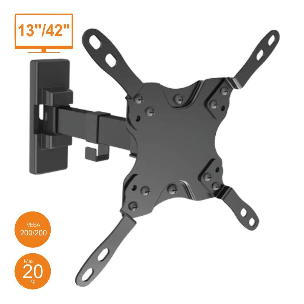 Suporte TV 13/42" 20kg Vesa 200/200