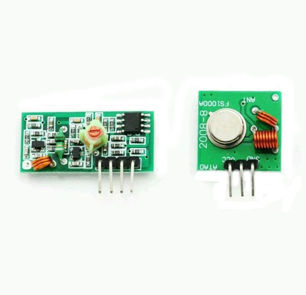 Transmissor de RF 433 Mhz e receptor para Arduino