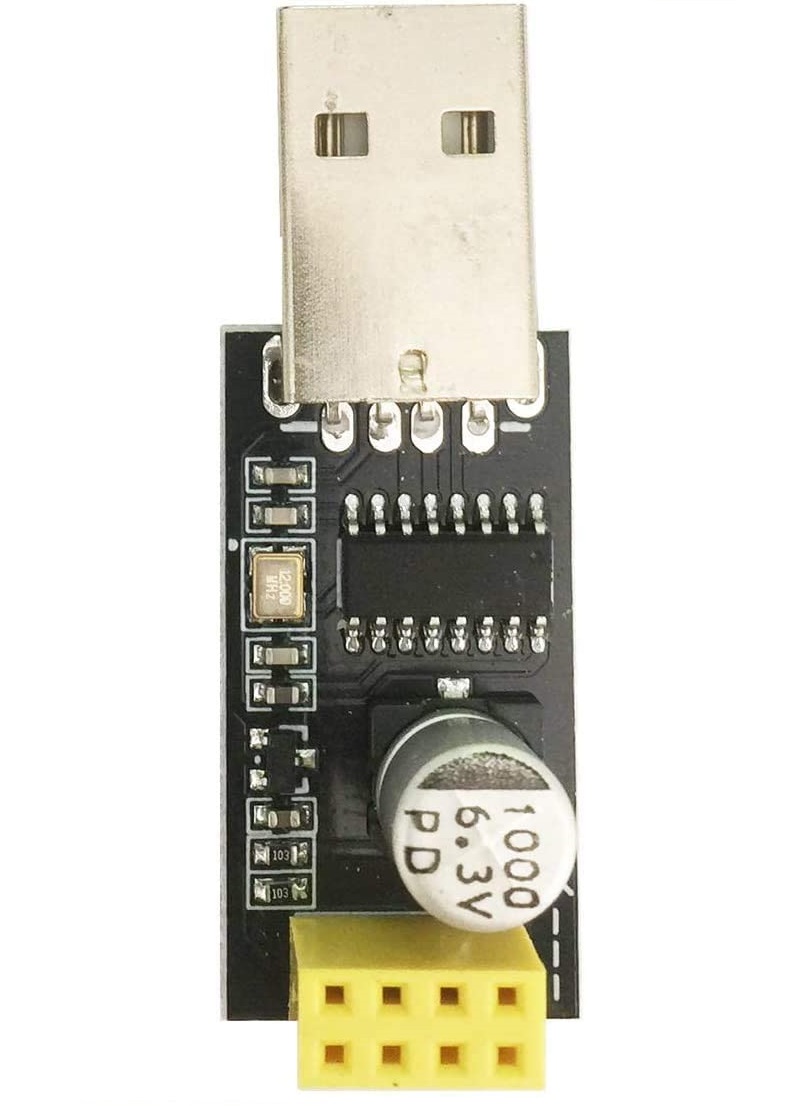Placa módulo ESP8266 ESP-01 Wi-Fi USB a ESP8266 CH340 programador