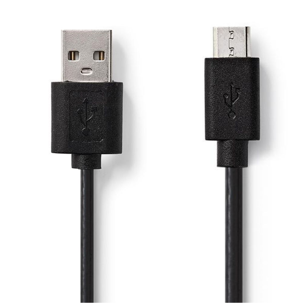 Cabo USB-A 2,0 Macho / Micro USB Macho 3m Cabo USB-A 2,0 Macho / Micro USB Macho 3m