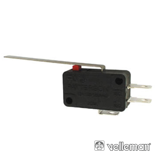 Comutador MicrosWitch 12a Patilha Grande VELLEMAN