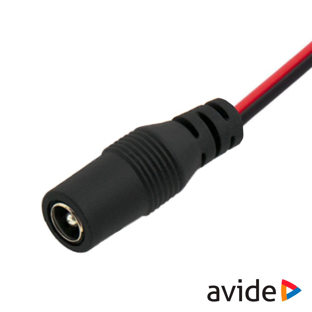 Ficha DC Fêmea P/ Fita de LEDS 12V Monocor AVIDE macho