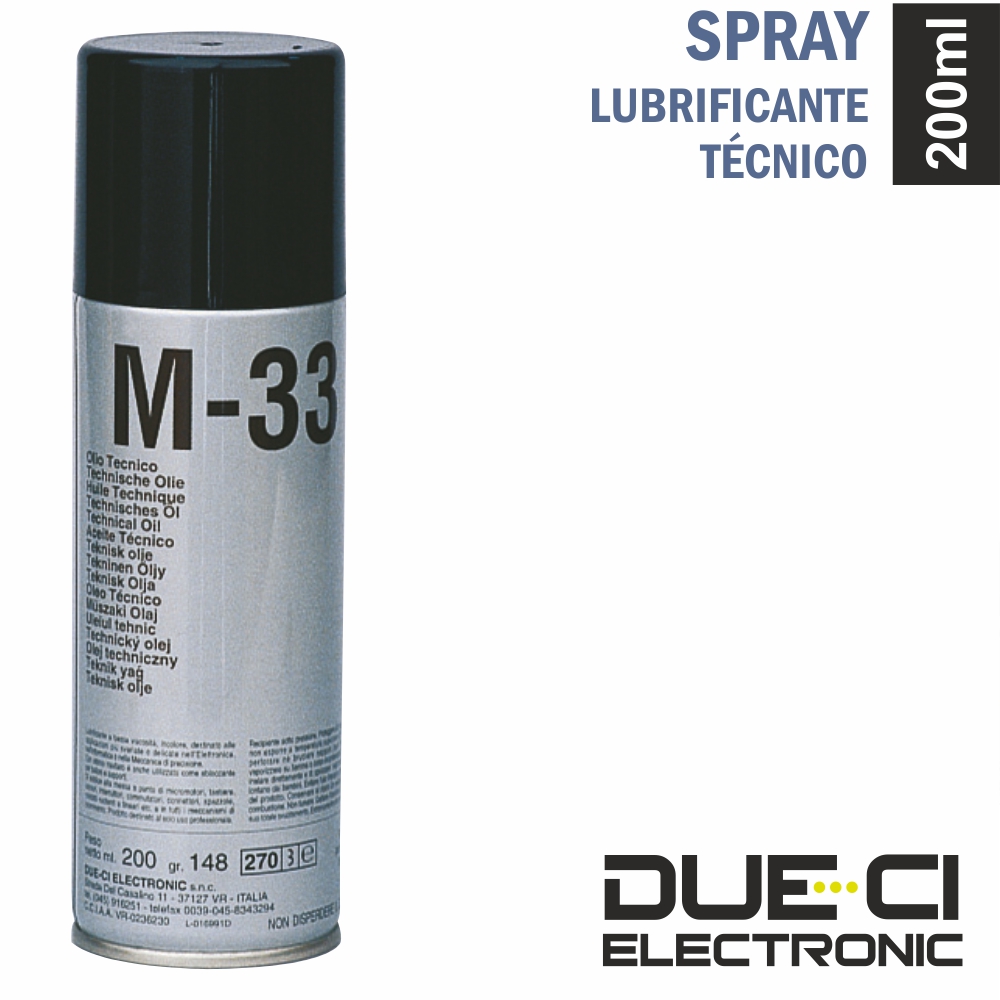 Spray De 200Ml Lubrificante Técnico Due-Ci