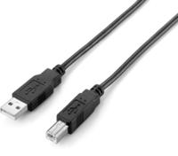 Cabo USB 2,0 A->B M/M 1,0m - Preto