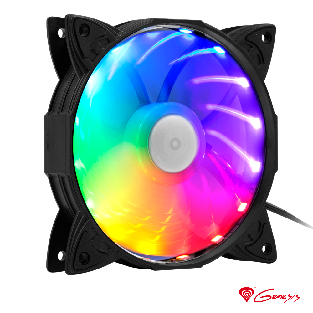 Cooler HYDRON 130 120mm RGB GENESIS Ventoinha