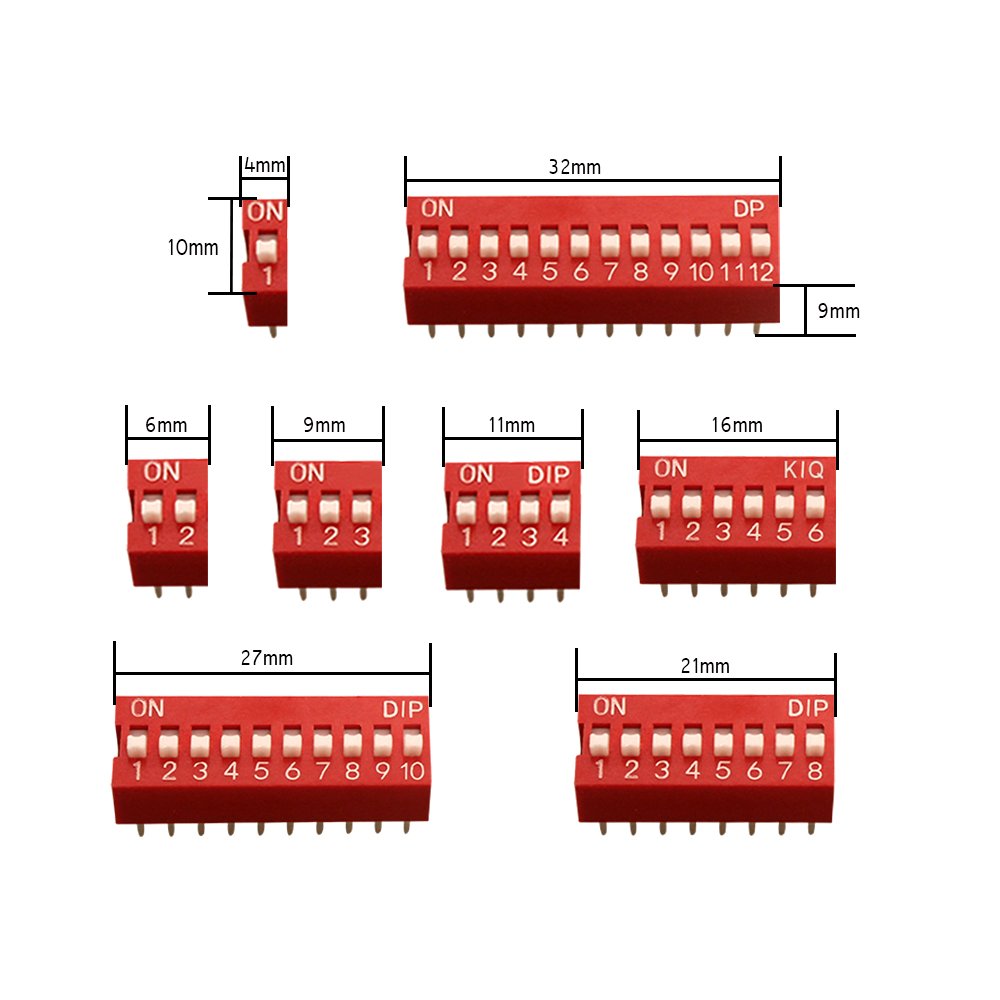 Interruptor Dip 5P Dip Switch