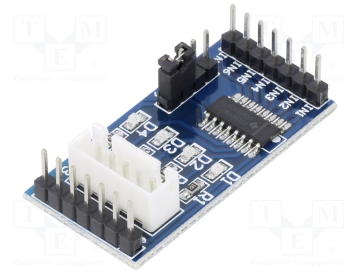 Controlador do motor passo-a-passo UL2003 Uent mot: 5V
