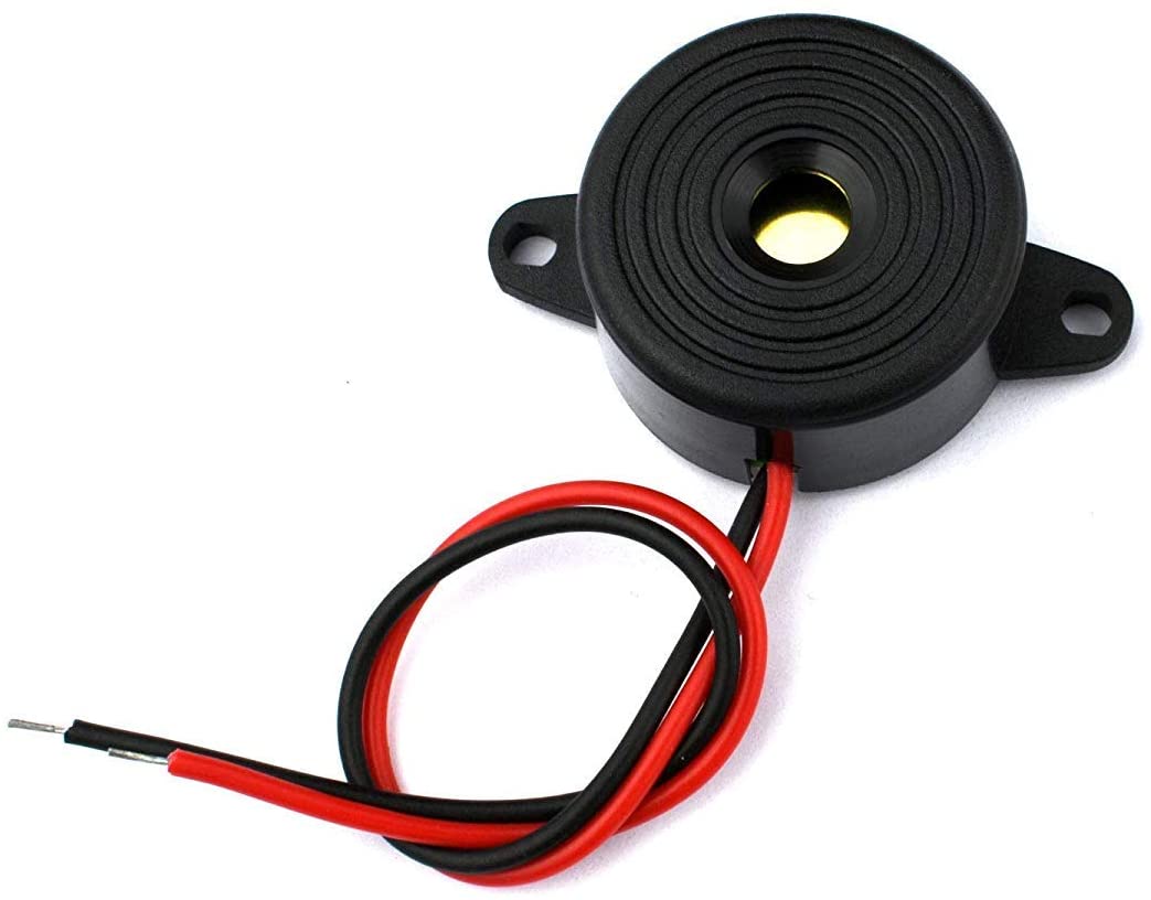 Placa módulo DC 3-24 V 85 dB Som campainha eletrónica alarme preto 23 x 12 mm