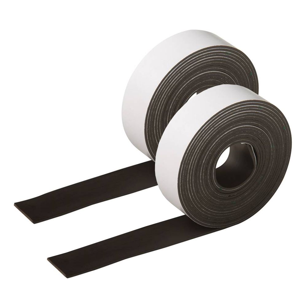 2 Rolos Fita Adesiva Magnética 76x1,25cm