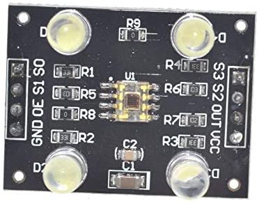 Placa módulo sensor de detecção de cores RGB
