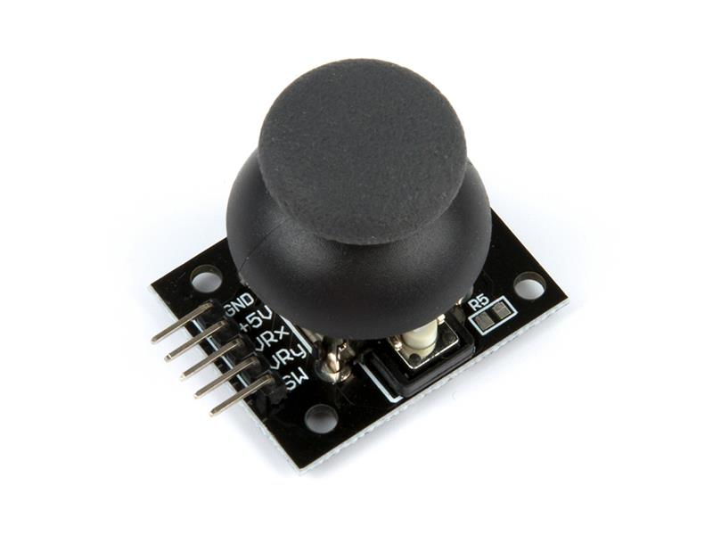 Joystick KY-023 med knap, 2-akset, 10kΩ potentiometre, 0-5V - TIPA