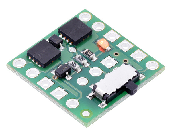 Pololu Mini MOSFET Slide Switch med omvendt-polaritetsbeskyttelse, LV (#2810)