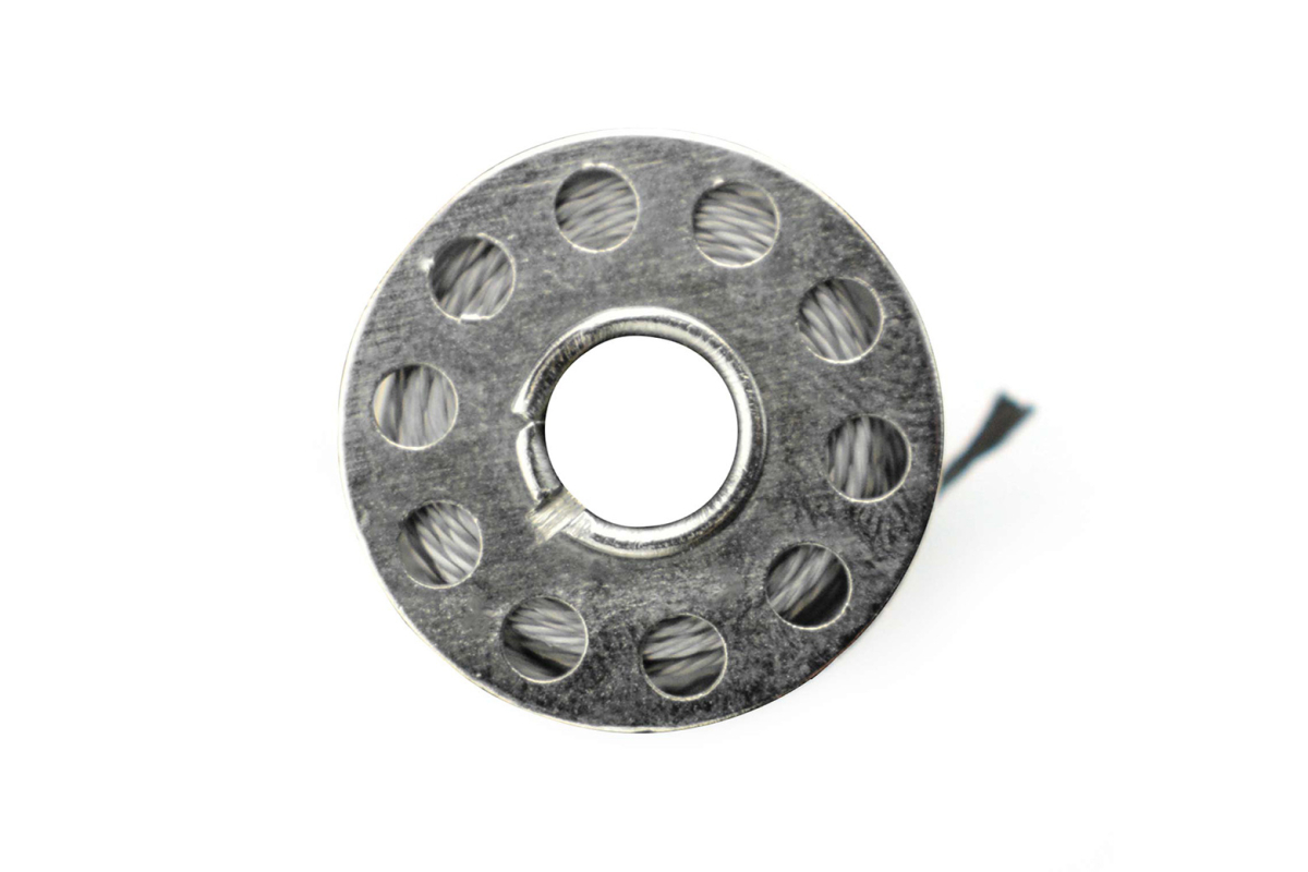 Conductive Stainless Thread, 7Ω, 0.5mm, 5m, High Temp