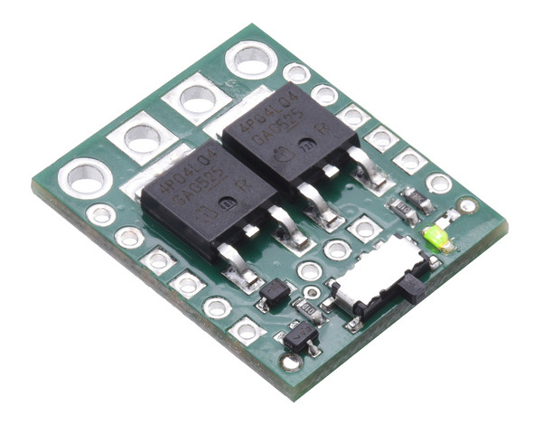 Pololu Big MOSFET Slide Switch med omvendt-polaritetsbeskyttelse, HP (#2815)