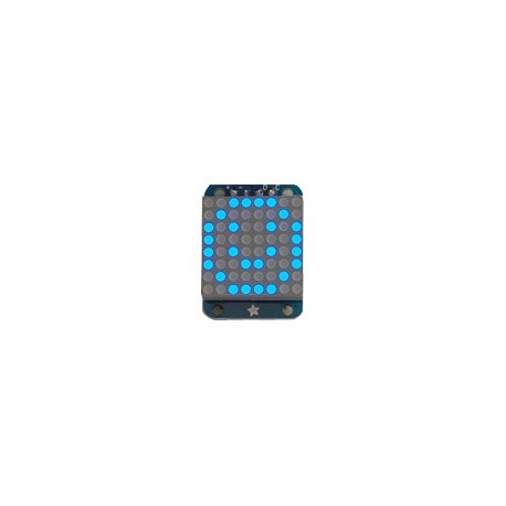 Mini matrice à leds bleues compatible grove