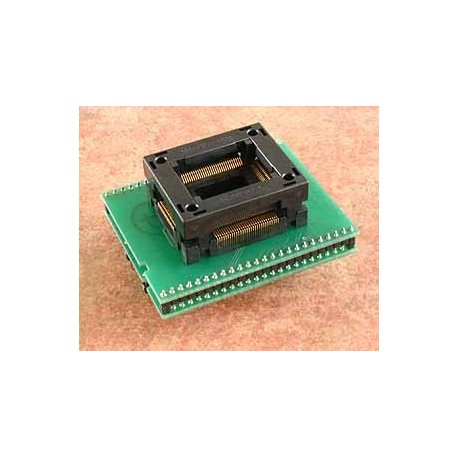 Adaptateur DIL48/QFP100-2 ZIF M16C/62-1