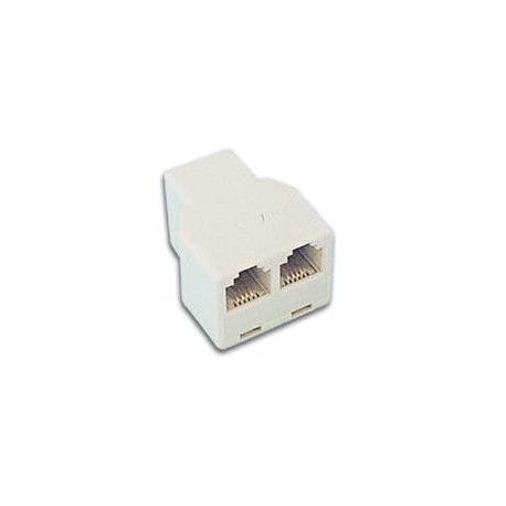 Adaptateur RJ11 femelle - 2 x RJ11 femelles