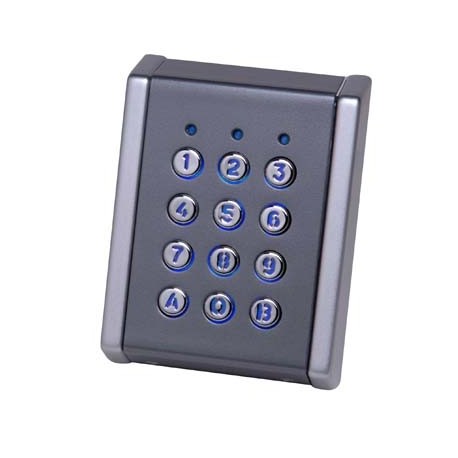 Clavier codé métal anti-vandal 2 relais
