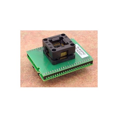Adaptateur DIL48/QFP52 ZIF HCS12-1