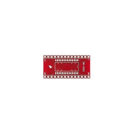Platine d'adaptation SOIC28 «» DIP28