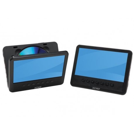Lecteur DVD portable avec 2 écrans LCD 7"