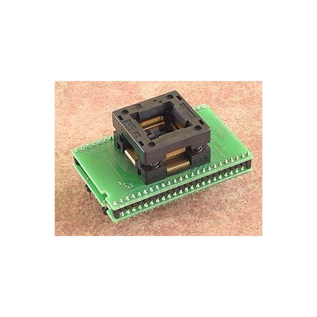 Adaptateur DIL48/QFP80-1 ZIF HC908-1
