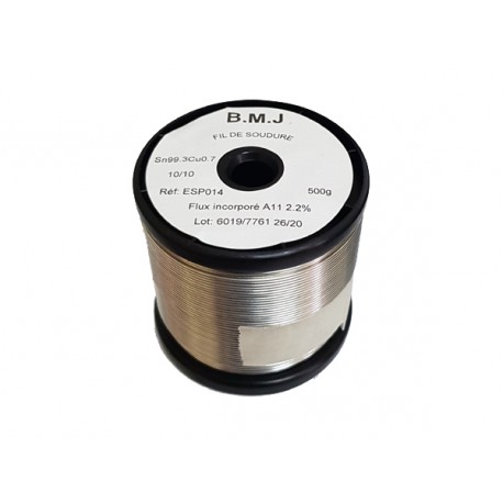 Soudure sans plomb 1,0 mm (500g)