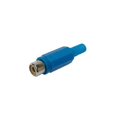 Connecteur RCA femelle (bleu)