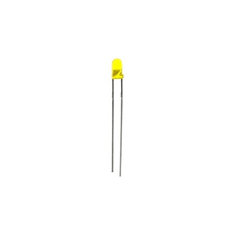Led jaune diffusante 3mm