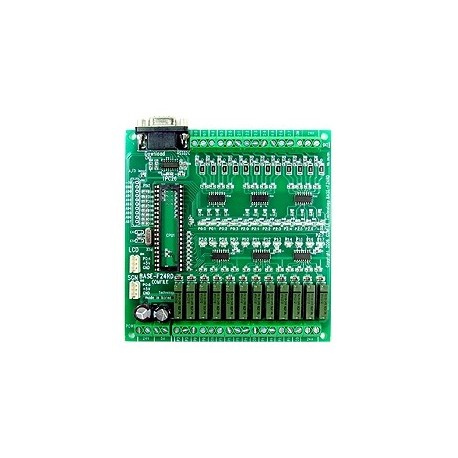Platine entrées et sorties BASE-F24R pour TPC26 ou ATMega16