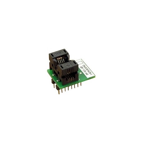 Adaptateur DIL8/SOIC8-1 ZIF 170 mil
