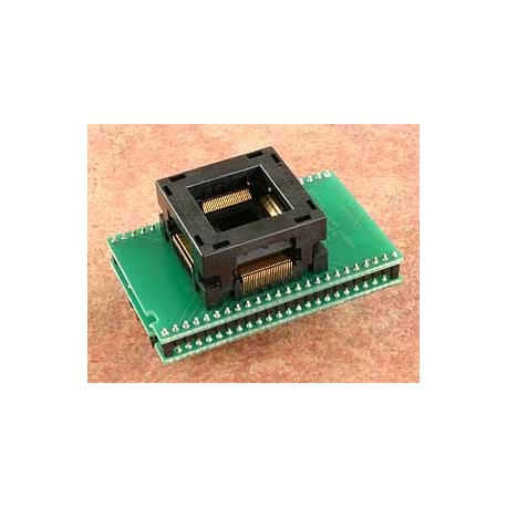 Adaptateur DIL48/QFP100-1 ZIF MSP430