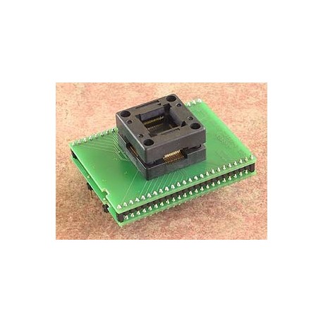 Adaptateur DIL48/TQFP64-2 ZIF HC908-2