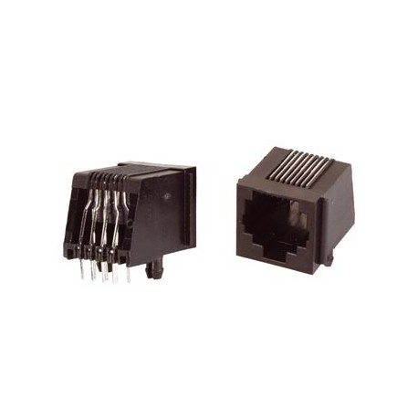 Connecteur RJ45 femelle à souder sur CI