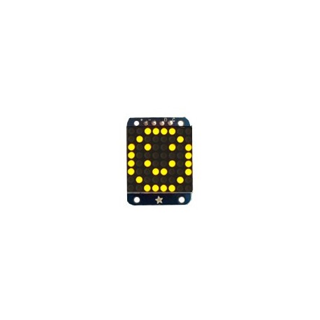 Mini matrice à leds jaunes compatible grove