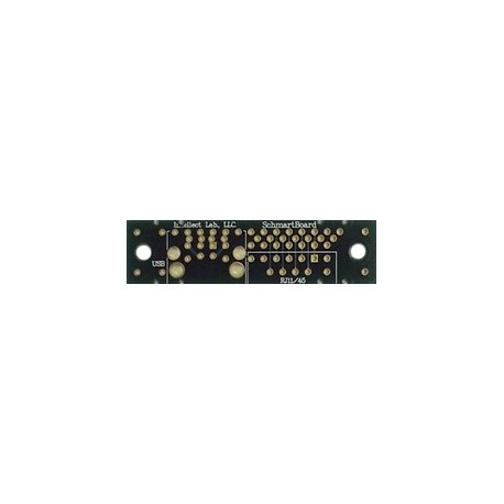 Platine pour connecteurs "USB / RJ45"
