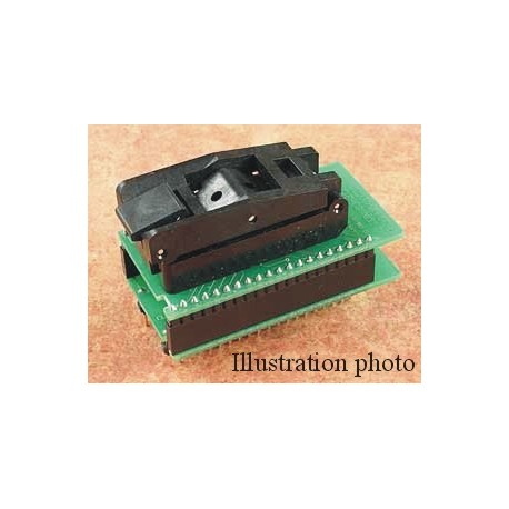 Adaptateur DIL48/LQFP64 ZIF-CS MB90F-2